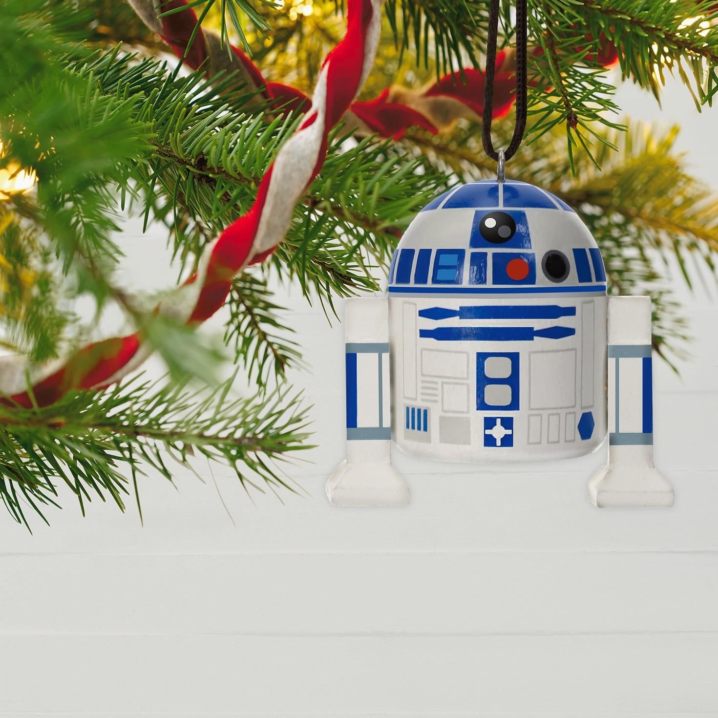 Amazon.co.jp: Hallmark スターウォーズ R2-D2 木製オーナメント 記念